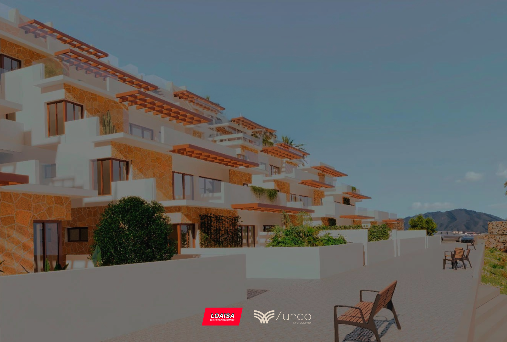 Fachada piso vera playa